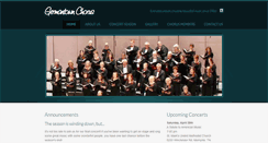 Desktop Screenshot of germantownchorus.com
